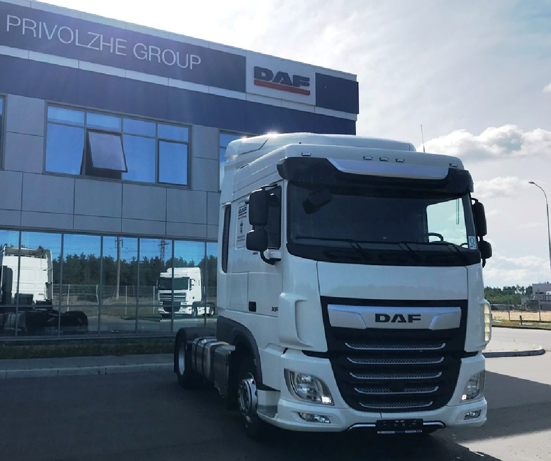 Седельный тягач DAF XF 480 FT 4X2 SpaceCab, баки 845 + 430